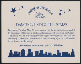 Tavern on the Green. Dancing Under the Stars
