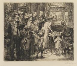 [Woman copying a painting at the Metropolitan Museum of Art]