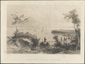 View of New York, From Weehawken.