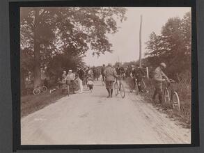 Bicycle Coasting Match, Mamaroneck, N.Y.