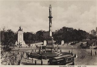 [Columbus Statue.]
