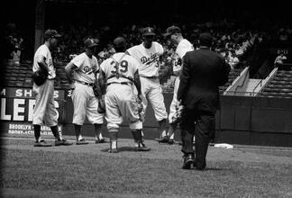 Brooklyn Dodgers vs. Cincinnati Reds