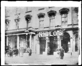 Broadway and Prince Street. Niblo's Garden, 1887.
