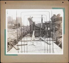 [Railroad construction near 76th Street.]