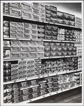 [Interior of an A & P store.]