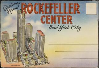 Greeting from Rockefeller Center, New York City.