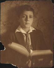 [Albert Fenn, son of Berta Gersten.]
