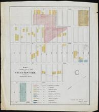 Map of Property in 12th Ward of the City of New York Belonging to Archibald Watt