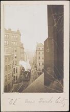 ["El," New York City.]