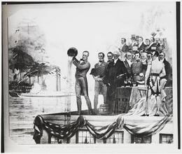 [Opening of the Erie Canal.]
