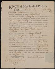 Sale of slave named Maria to John Jones by Jacob Van Wagenan