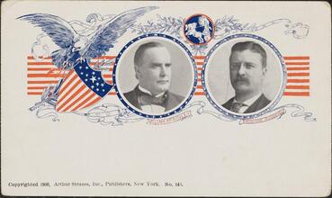 William McKinley and Theodore Roosevelt.