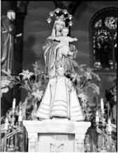 [Statue of Madonna and Child.]
