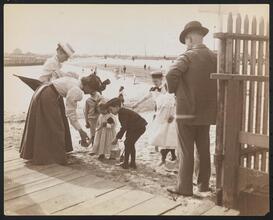Bathing, Manhattan Beach.