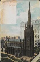 Trinity Building, Trinity Church, American Surety Building, New York.
