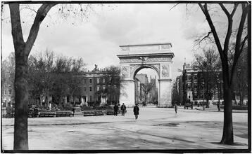 [Washington Square Park and Arch.]