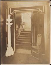 [Interior, staircase.]