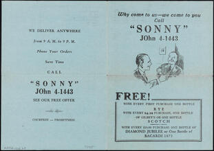 Why Come to Us - We Come to You. Call "Sonny"