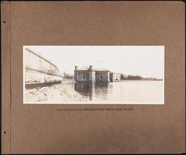 New Central Park Reservoir and North Gate Houses [Croton System.]