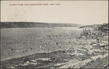 Hudson River near Washington Point, New York.