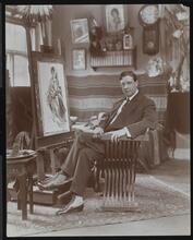 Harrison Fisher (Illustrator) and Models.