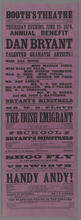 Thursday evening, June 25, 1874, annual benefit (prior to his departure for Europe), of Dan Bryant