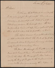 Letter from Peter Augustus Jay to Peter Jay Munro, July 17, 1794