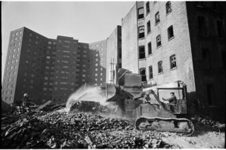 Changing New York [Buildings being demolished.]