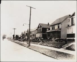 [Residential street in Queens.]