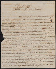 Letter from John De Lancey to John Peter De Lancey, October, 1788