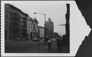 [North side of East 96th Street between Park Avenue and Lexington, taken from Lexington.]