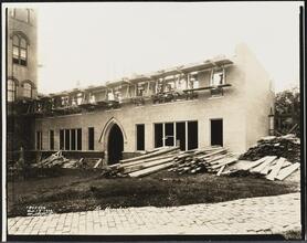 St. Ursula's Academy, 198 St and Marion Ave. N.Y.C. General View of East Wall from N.E. looking S.W.