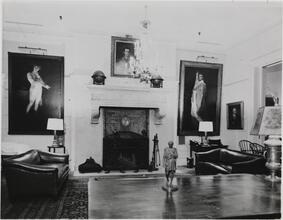 [Interior of 28 Gramercy Park.]