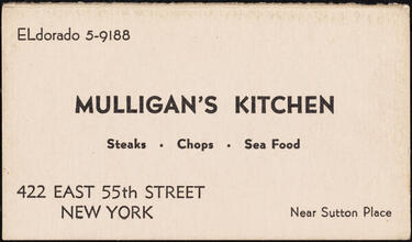 Mulligan's Kitchen