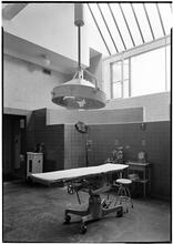 Beth Israel Hospital, Stuyvesant Square. Main operating room from within.