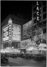New York City, Times Square. RKO and Palace Theatres.
