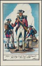 Fifer - 1st New York Regt. -  McDougall's  Fort. Ti - January 1776.