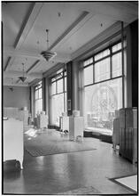 Rex Cole [Building]. Salesroom toward show windows.