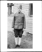 Men in Service, Alfred A. Hampson [of] 540 West 51st Street.