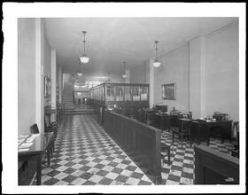 13 East 45th Street. Title Guarantee and Trust Co., interior view.
