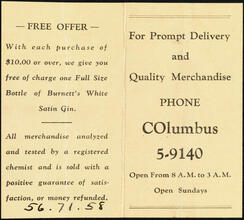 [Price list.]