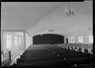 First Presbyterian Church. From side to rear.