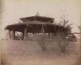 [Gazebo in Central Park.]
