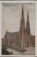 St. Patrick's Cathedral, 5th Ave. and 50th St., New York.
