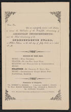 Celebration of the Sixty-fifth Anniversary of American Independence; and the Third Anniversary of the Independence Guard