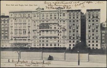 Eton Hall and Rugby Hall, New York.