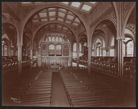 Church, Church of the Pilgrims, 109 Remsen St., B'klyn (interiors).