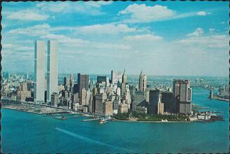 Aerial view of Lower Manhattan
