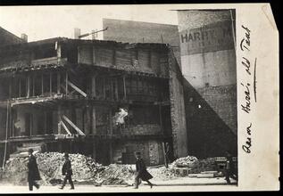 [Aaron Burr's old tank in building on Centre Street and Duane Street.]