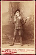 Elsie Leslie, as Little Lord Fauntleroy.
